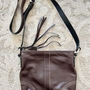 Coach brown purse